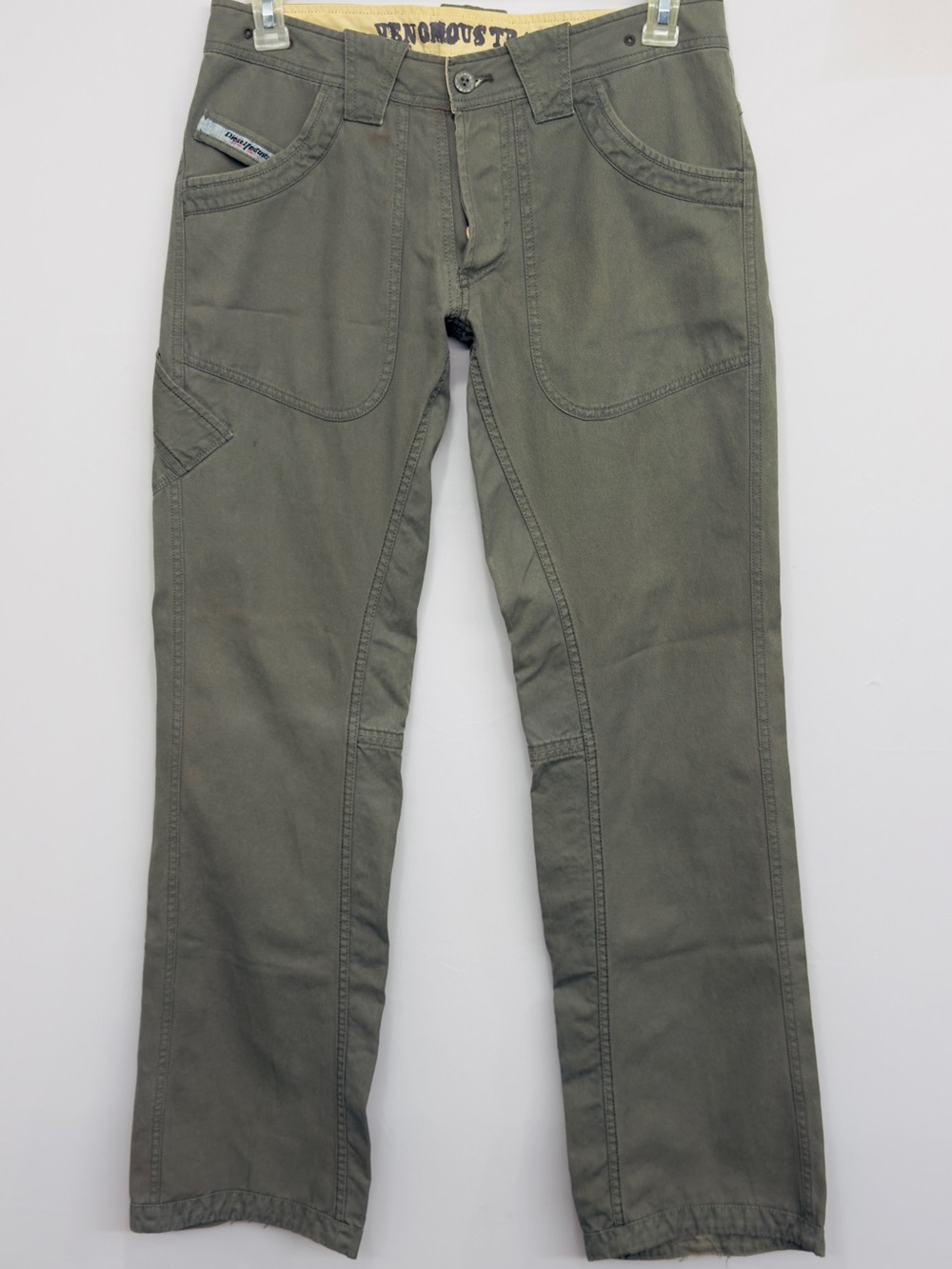 Diesel venomous trails vintage Pants olive Green 32x34 Hiking Outdoor “Read”